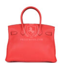 Hermes Birkin 30 Rose Jaipur Clemence PHW