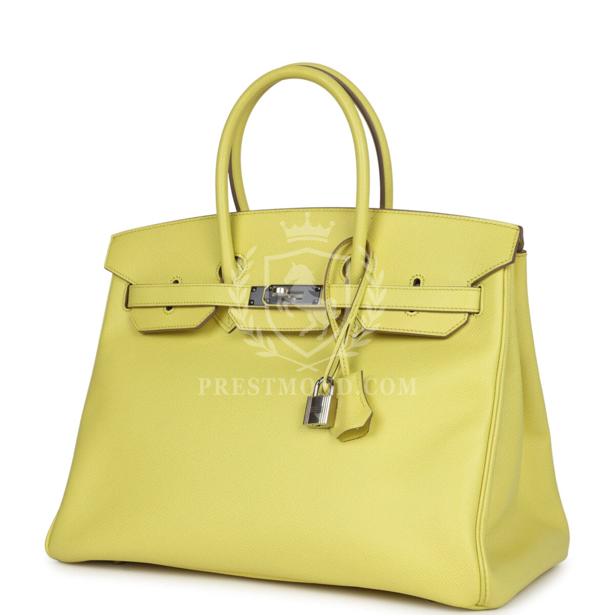 Hermes Birkin 35 Soufre Epsom PHW — изображение 5