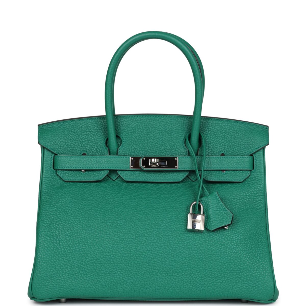 Hermes Birkin 30 Vert Vertigo Verso Clemence PHW