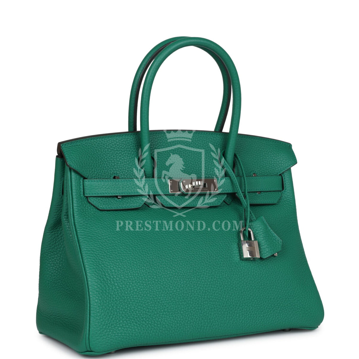 Hermes Birkin 30 Vert Vertigo Verso Clemence PHW — изображение 2