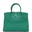 Hermes Birkin 30 Vert Vertigo Verso Clemence PHW