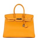 Hermes Birkin 35 Jaune D'or Candy Epsom PBHW