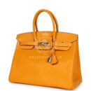 Hermes Birkin 35 Jaune D'or Candy Epsom PBHW