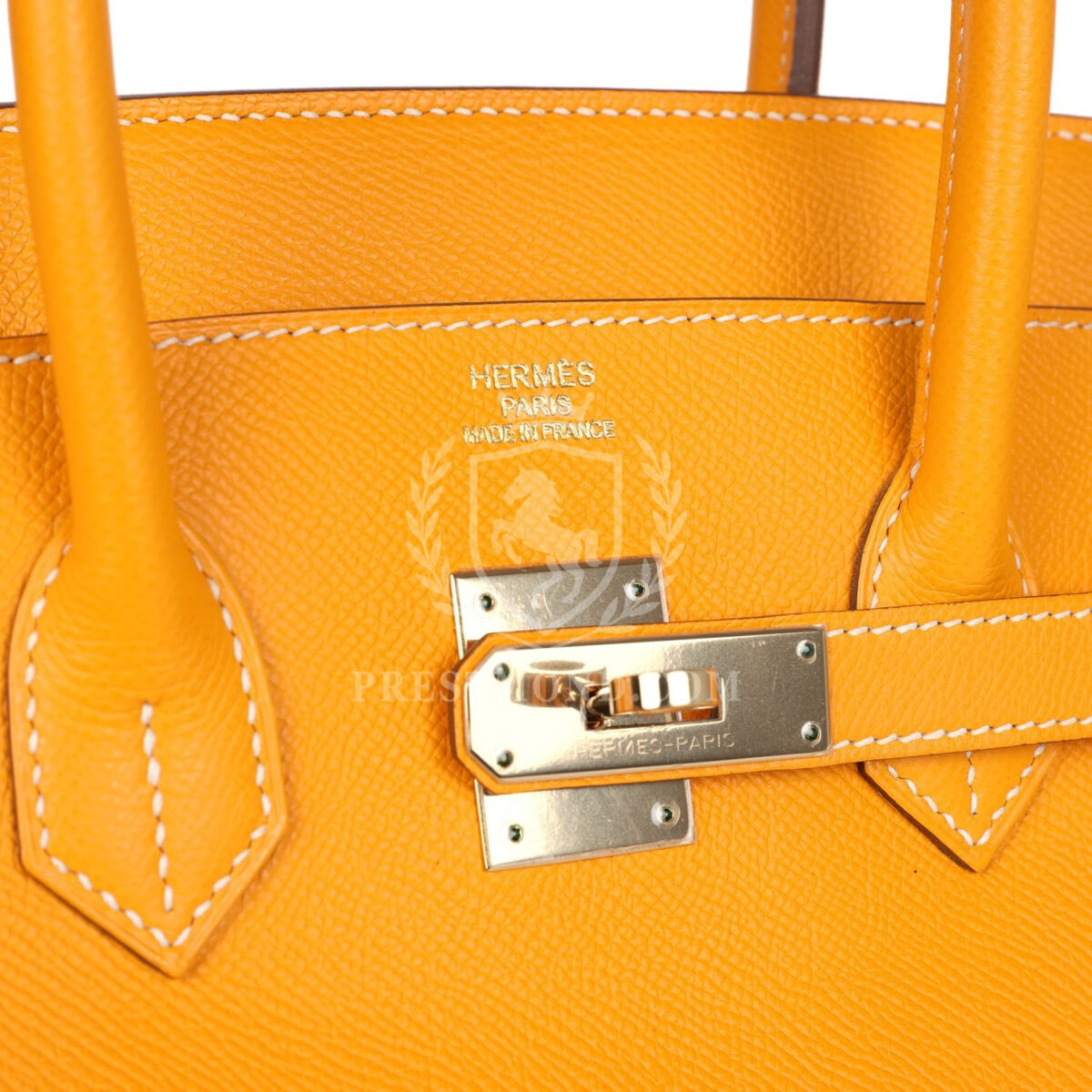 Hermes Birkin 35 Jaune D'or Candy Epsom PBHW — изображение 7
