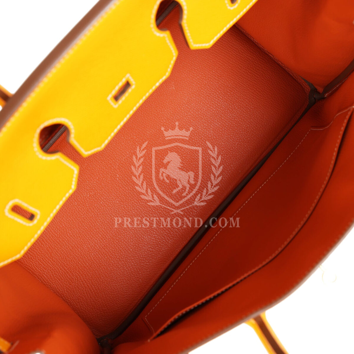 Hermes Birkin 35 Jaune D'or Candy Epsom PBHW — изображение 8