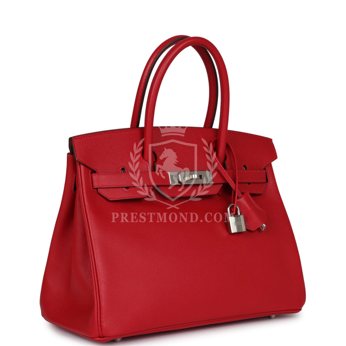 Hermes Birkin 30 Rouge Casaque Epsom PHW — изображение 2