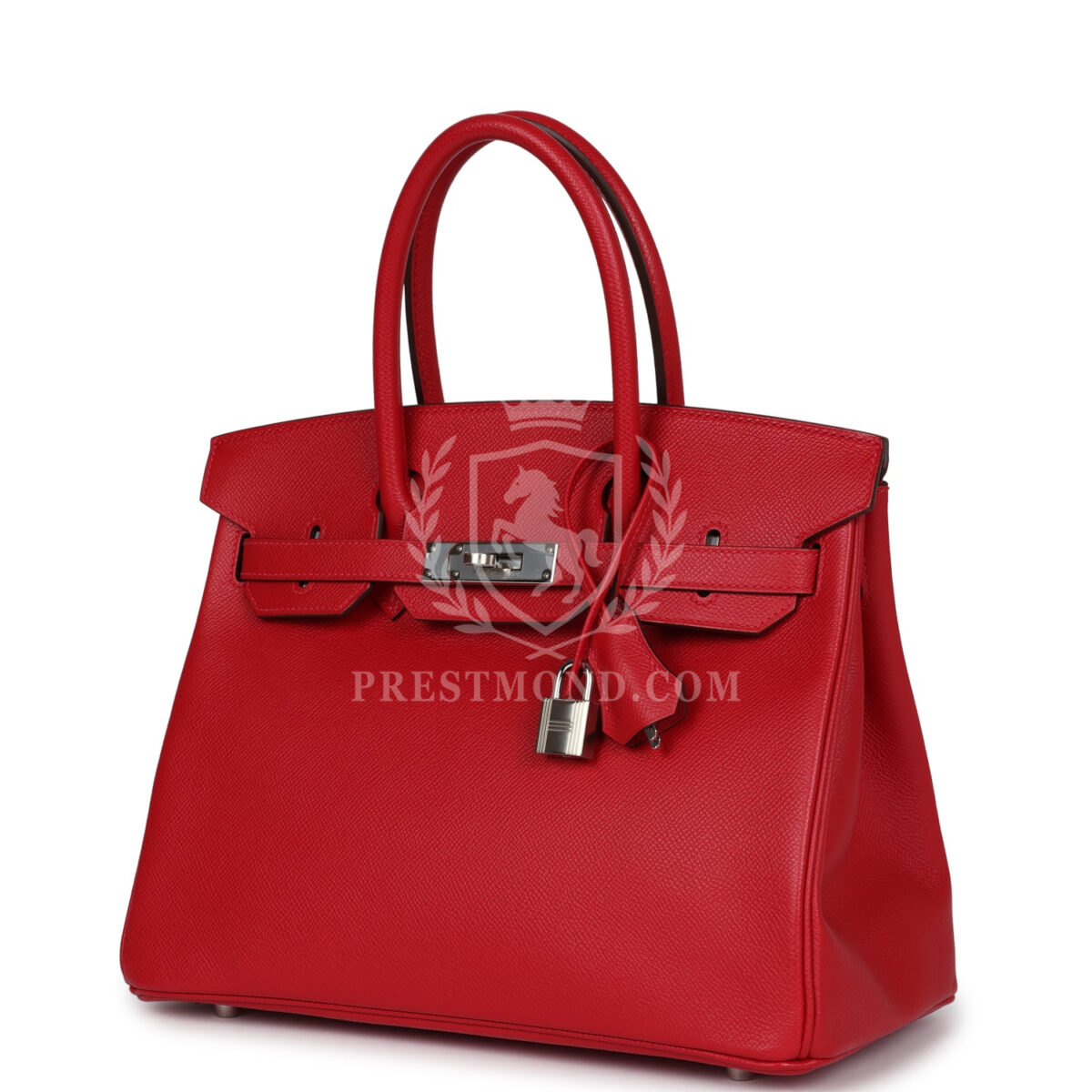 Hermes Birkin 30 Rouge Casaque Epsom PHW — изображение 3
