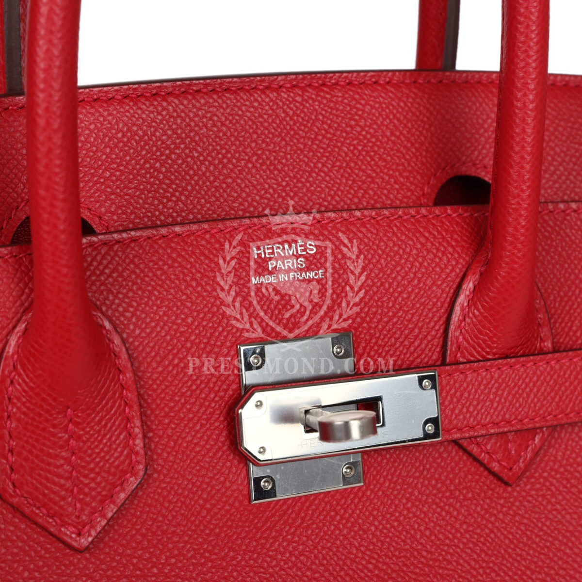 Hermes Birkin 30 Rouge Casaque Epsom PHW — изображение 6