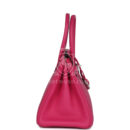 Hermes Birkin 30 Rose Shocking Clemence PHW