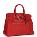 Hermes Birkin 35 Rouge Tomate Togo GHW