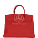 Hermes Birkin 35 Rouge Tomate Togo GHW