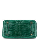 Hermes Birkin 25 Emerald Shiny Porosus Crocodile GHW