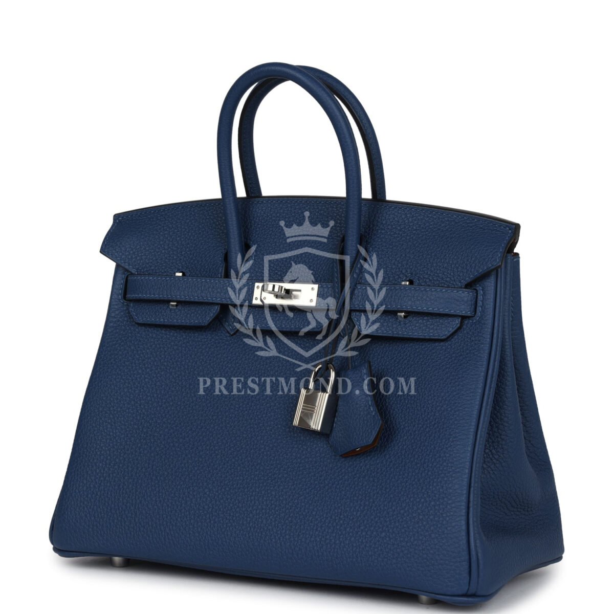 Hermes Birkin 25 Deep Bleu Verso Togo PHW — изображение 5