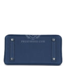 Hermes Birkin 25 Deep Bleu Verso Togo PHW
