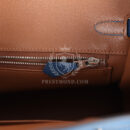 Hermes Birkin 25 Deep Bleu Verso Togo PHW