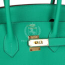 Hermes Special Order (HSS) Birkin 35 Menthe Verso Togo GHW