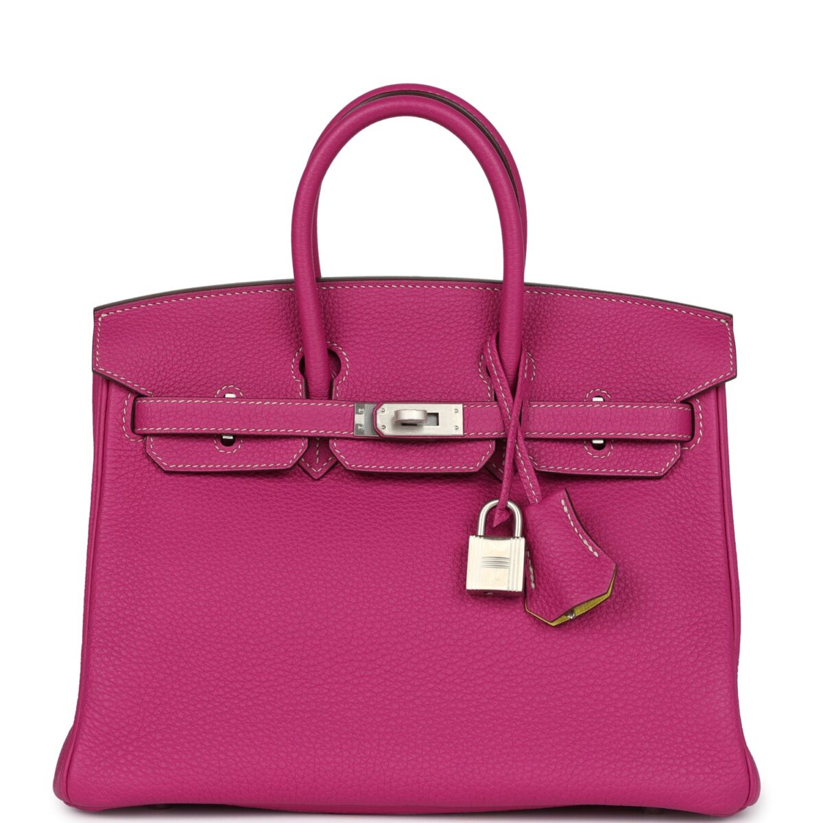 Hermes Special Order (HSS) Birkin 25 Rose Poupre Verso Togo Brushed PHW