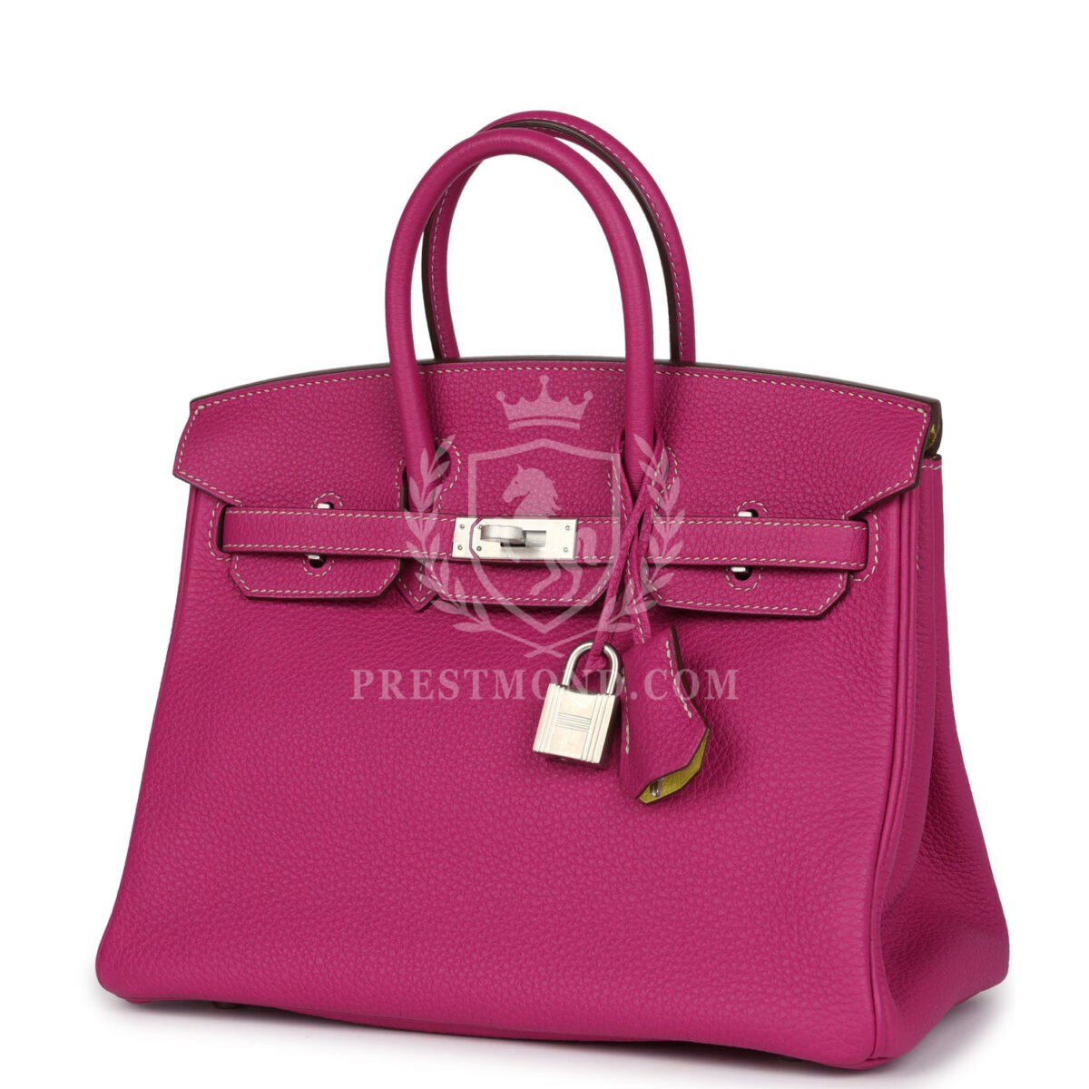 Hermes Special Order (HSS) Birkin 25 Rose Poupre Verso Togo Brushed PHW — изображение 5