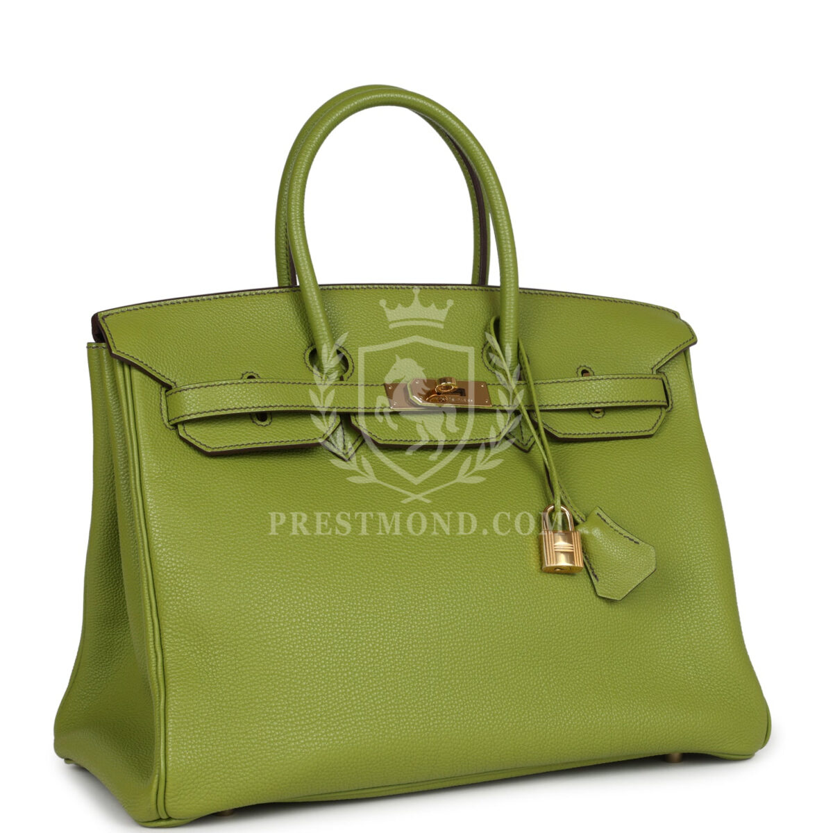Hermes Birkin 35 Vert Anis Verso Togo GHW — изображение 2