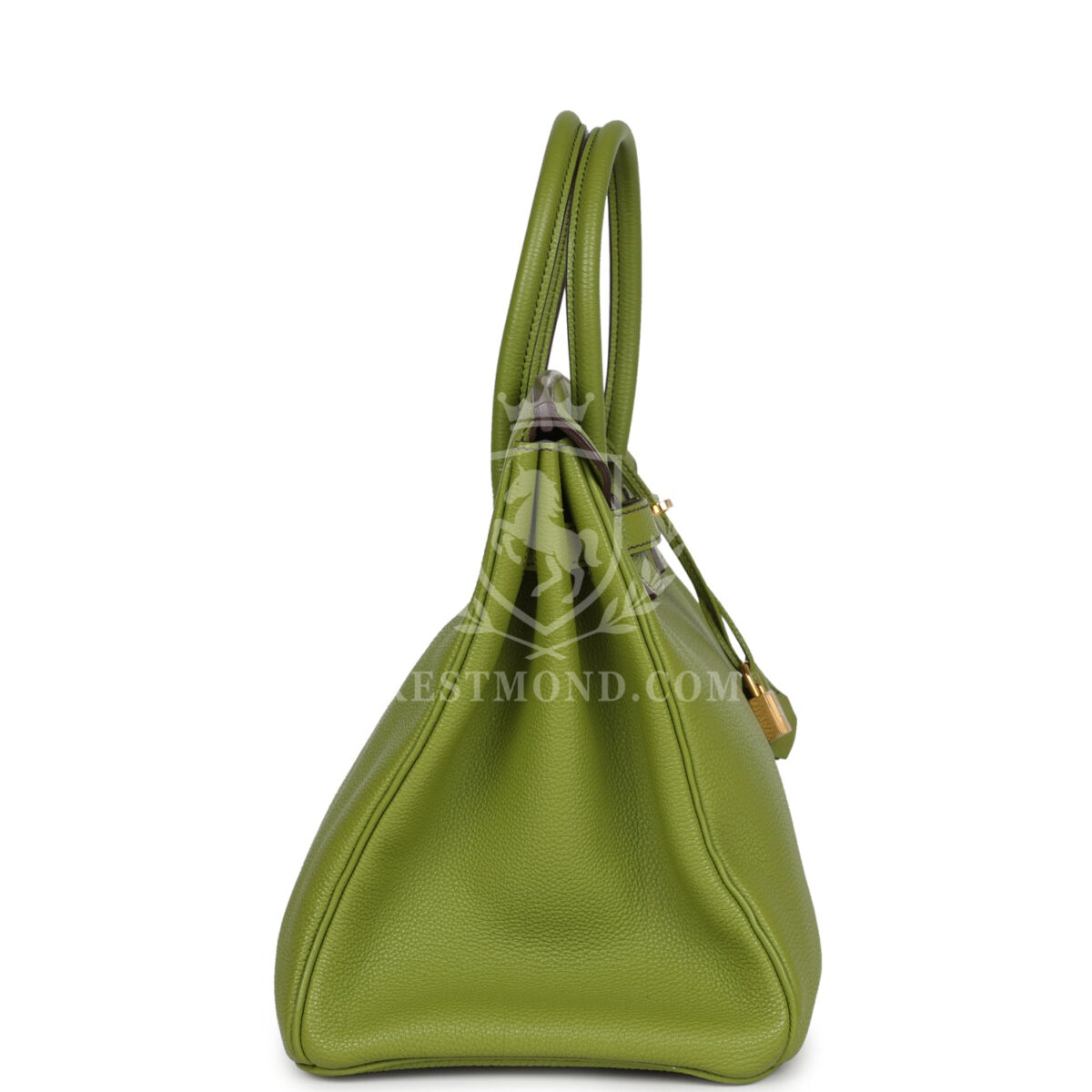 Hermes Birkin 35 Vert Anis Verso Togo GHW — изображение 3