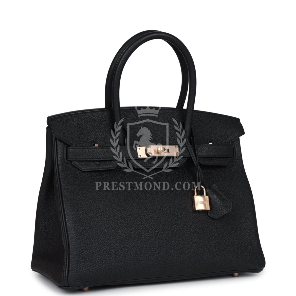 Hermes Birkin 30 Black Togo Rose GHW — изображение 2
