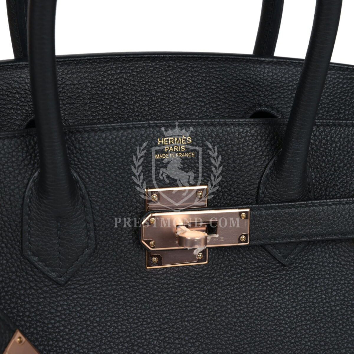 Hermes Birkin 30 Black Togo Rose GHW — изображение 7