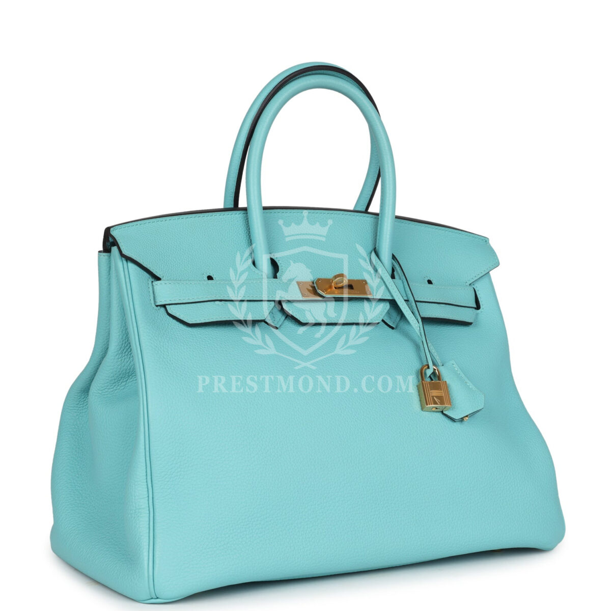 Hermes Birkin 35 Bleu Atoll Togo GHW — изображение 2