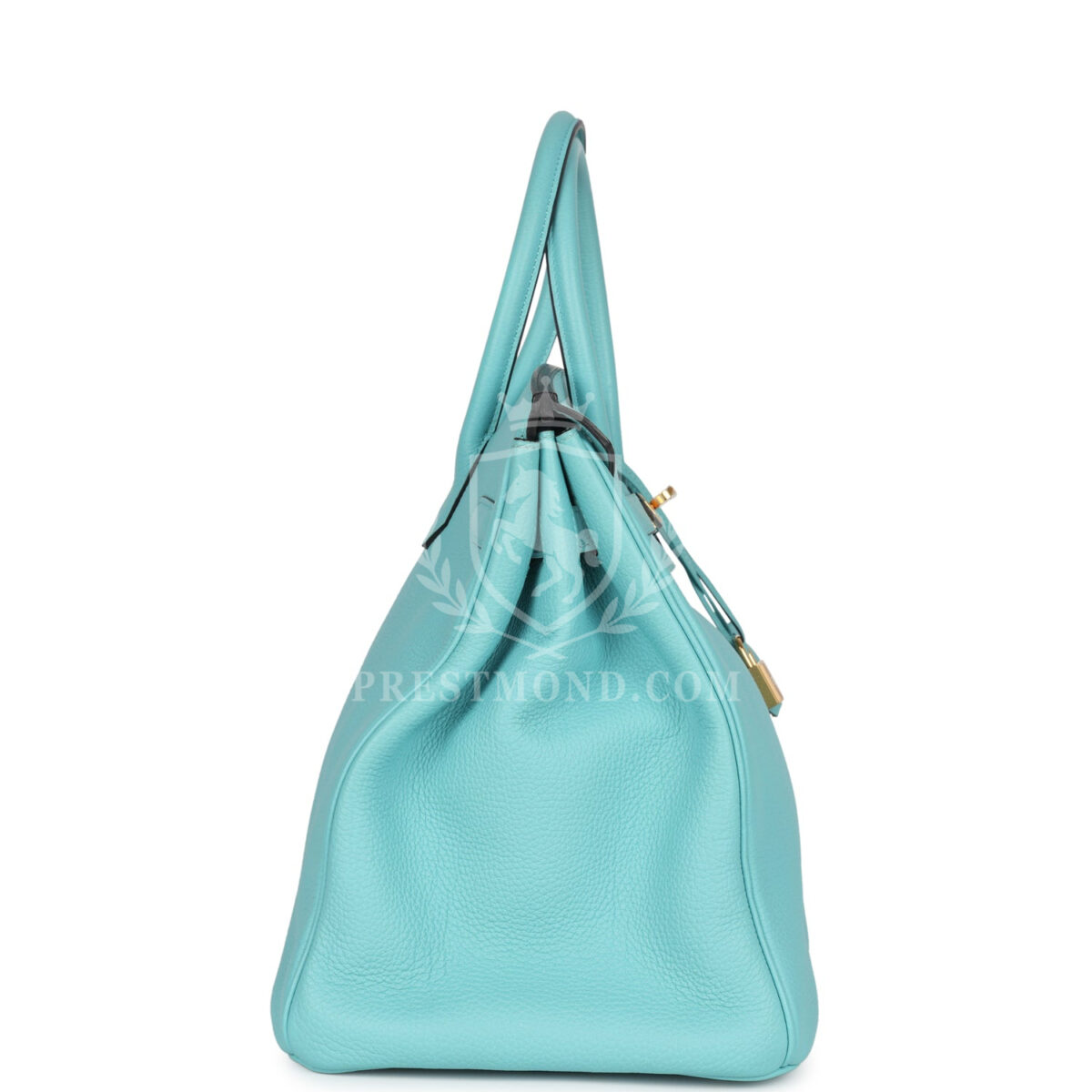 Hermes Birkin 35 Bleu Atoll Togo GHW — изображение 3