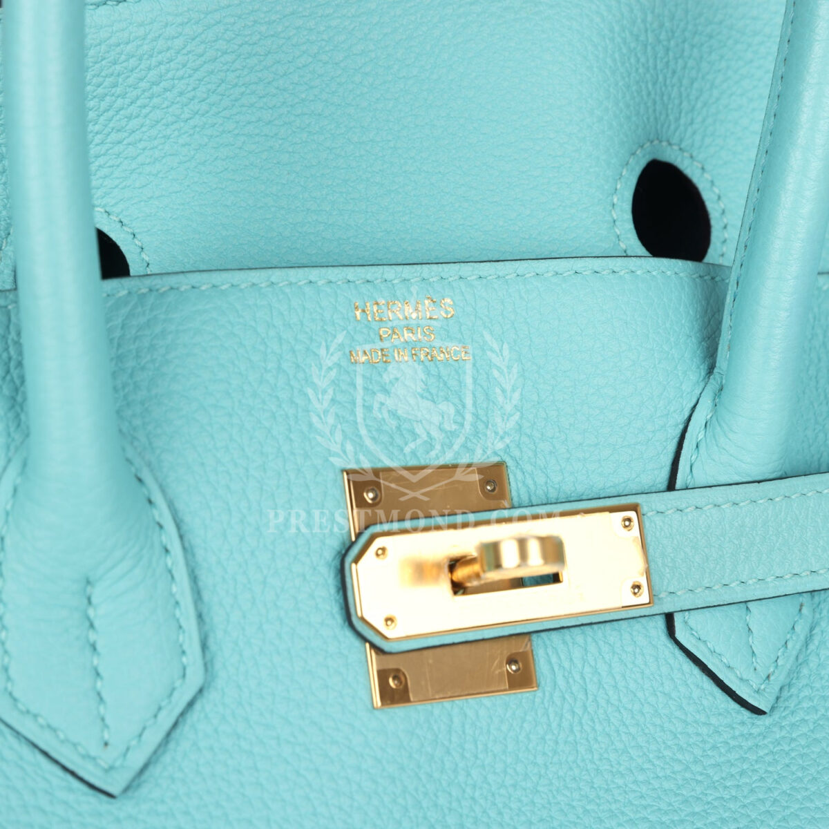 Hermes Birkin 35 Bleu Atoll Togo GHW — изображение 7