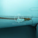 Hermes Birkin 35 Bleu Atoll Togo GHW