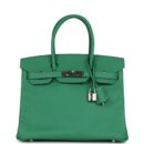 Hermes Birkin 30 Cactus Epsom PHW