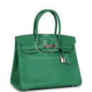 Hermes Birkin 30 Cactus Epsom PHW