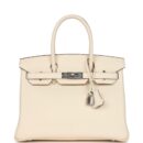 Hermes Birkin 30 Nata Clemence PHW