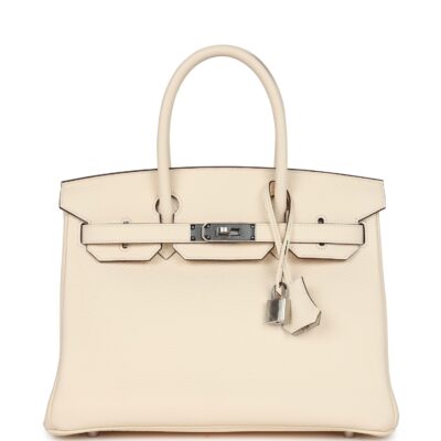 Hermes Birkin 30 Nata Clemence PHW