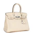Hermes Birkin 30 Nata Clemence PHW
