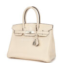 Hermes Birkin 30 Nata Clemence PHW