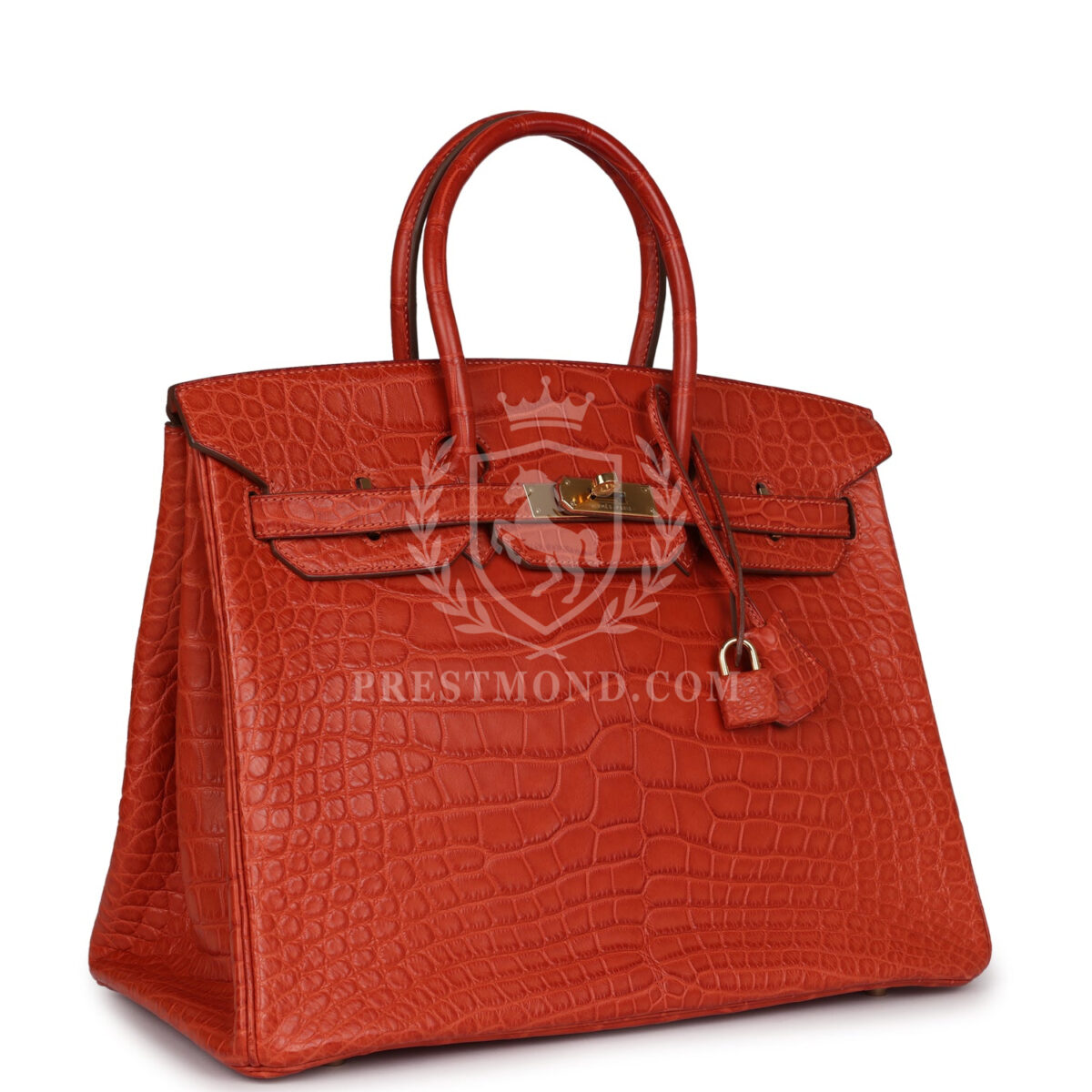 Hermes Birkin 35 Sanguine Matte Alligator GHW — изображение 2