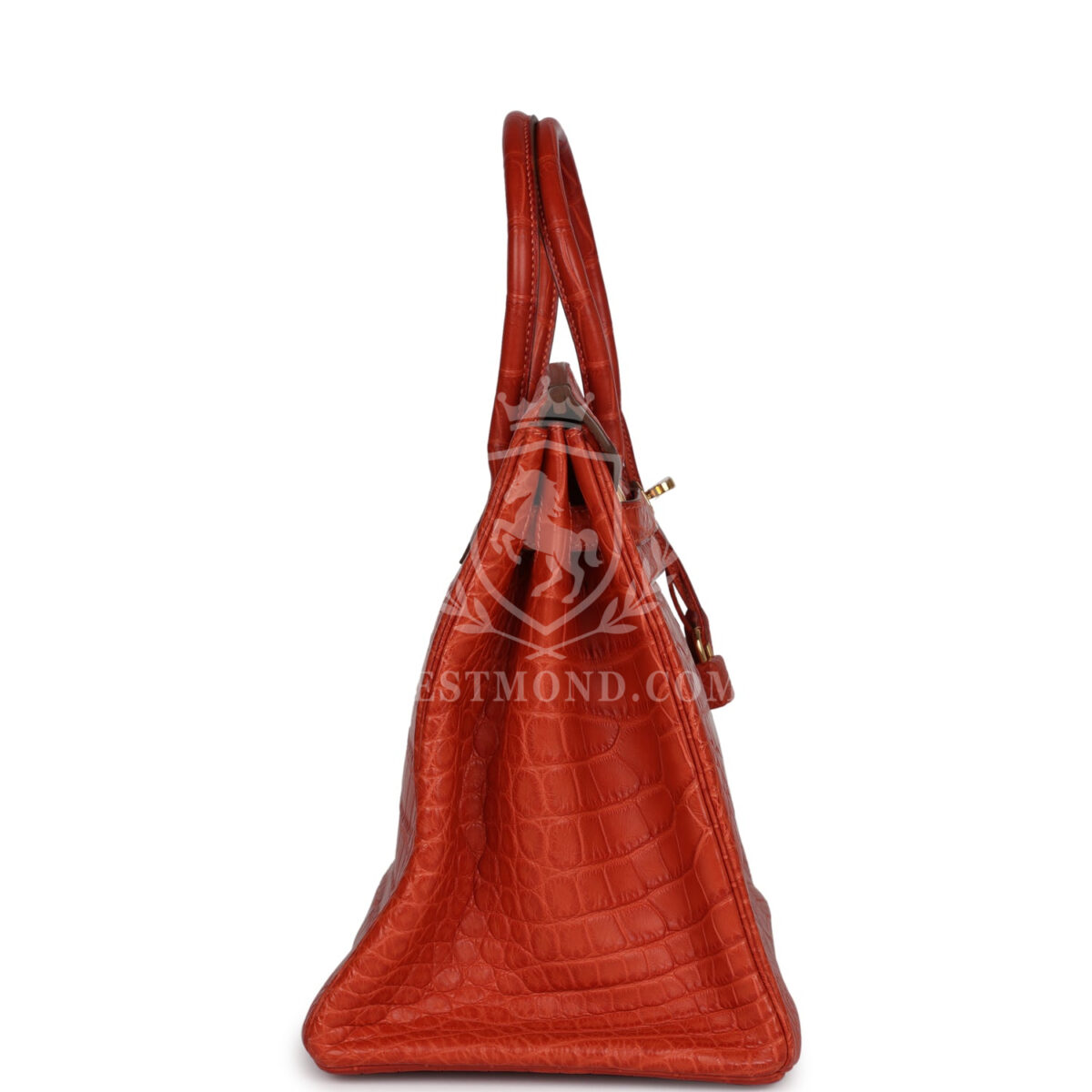 Hermes Birkin 35 Sanguine Matte Alligator GHW — изображение 3