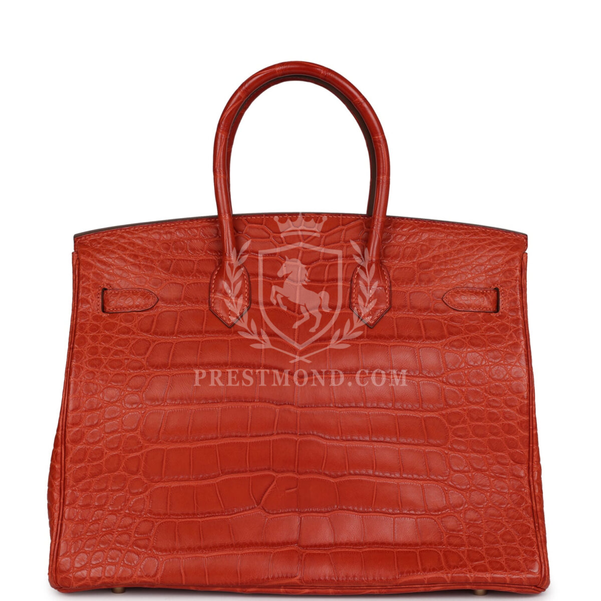 Hermes Birkin 35 Sanguine Matte Alligator GHW — изображение 4