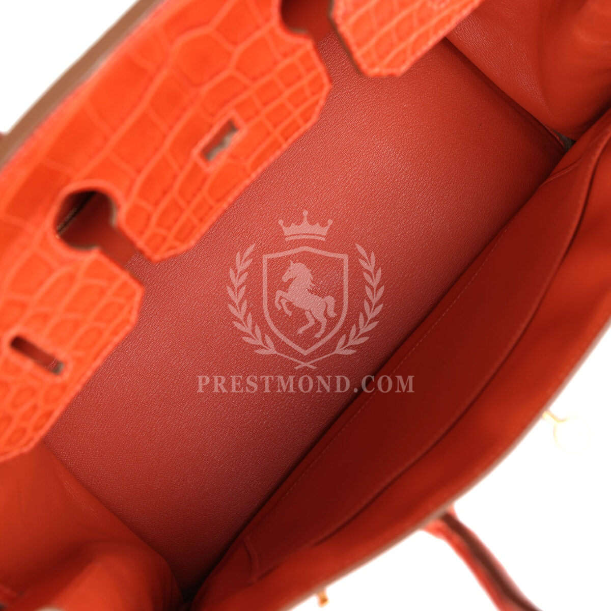 Hermes Birkin 35 Sanguine Matte Alligator GHW — изображение 8