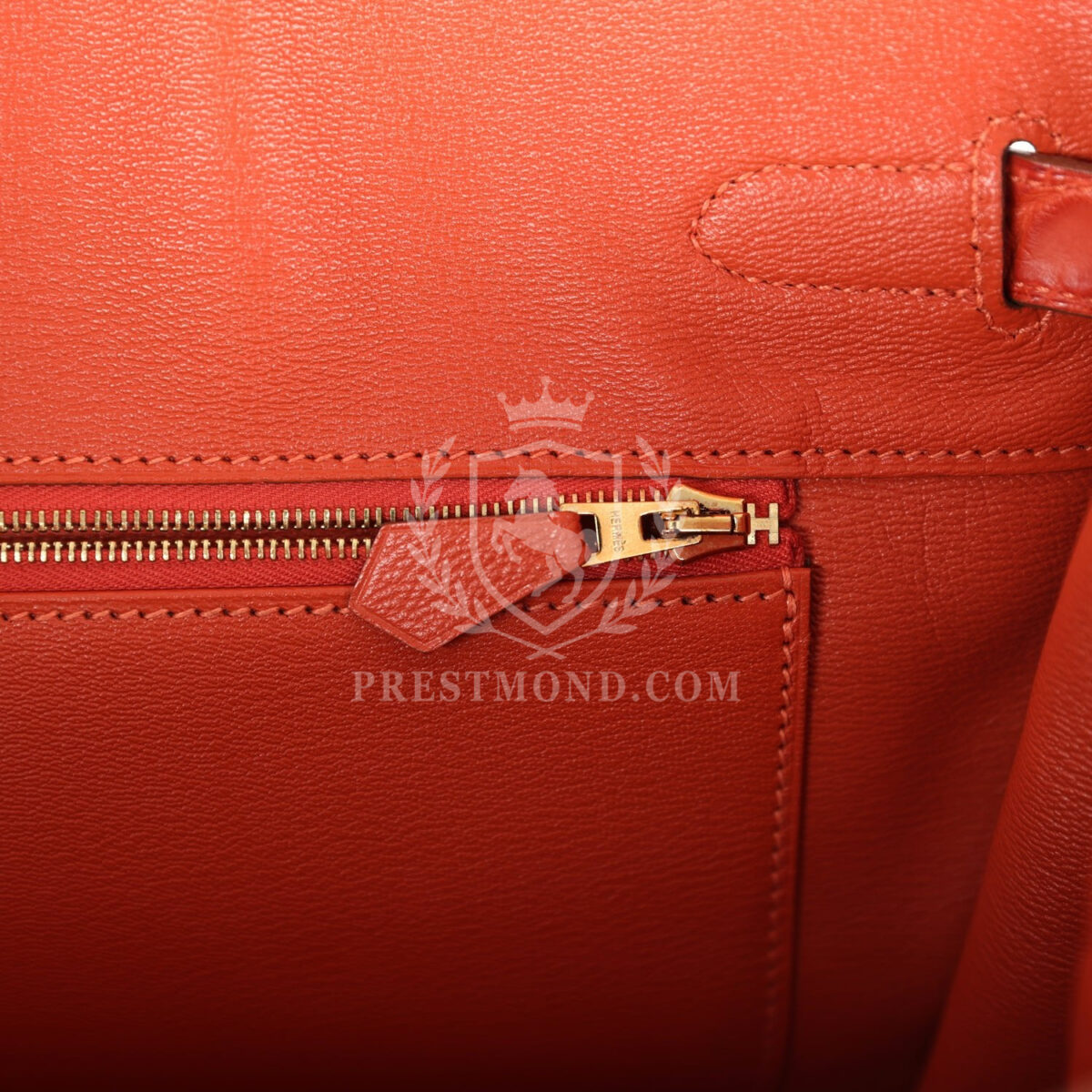 Hermes Birkin 35 Sanguine Matte Alligator GHW — изображение 9