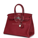 Hermes Birkin 35 Rouge Grenat Togo PHW