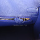 Hermes Special Order (HSS) Birkin 30 Rose Confetti and Bleu Electric Epsom Brushed GHW