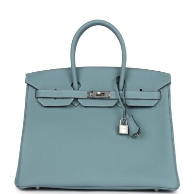 Hermes Birkin 35 Ciel Togo PHW