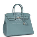 Hermes Birkin 35 Ciel Togo PHW