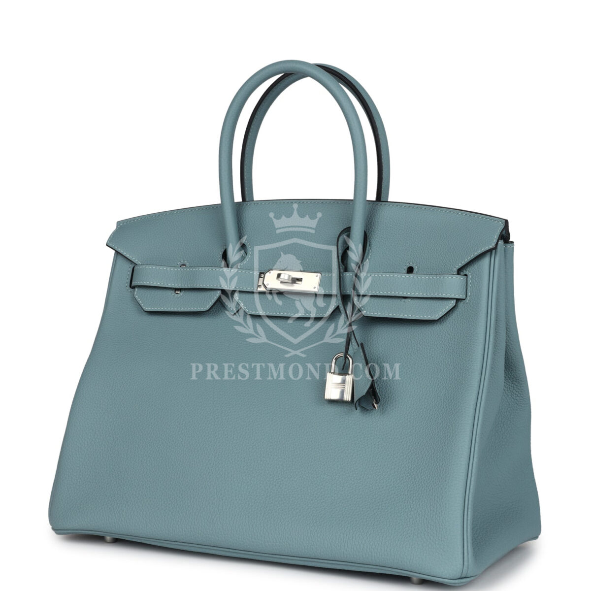 Hermes Birkin 35 Ciel Togo PHW — изображение 5