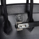 Hermes Birkin Sellier 25 Black Box PHW