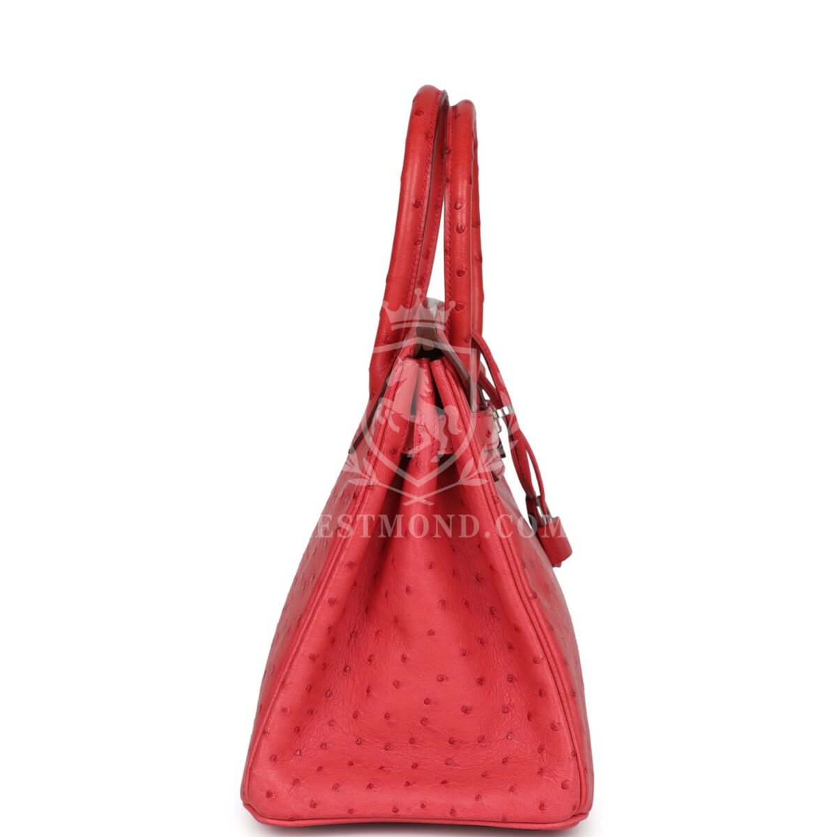 Hermes Birkin 30 Bougainvillea Ostrich PHW — изображение 3