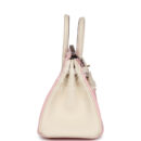 Hermes Special Order (HSS) Birkin 25 Rose Sakura and Nata Swift PBHW