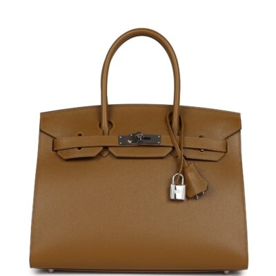 Hermes Birkin Sellier 30 Bronze Dore Madame PHW